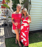 Zani Dress in Red
