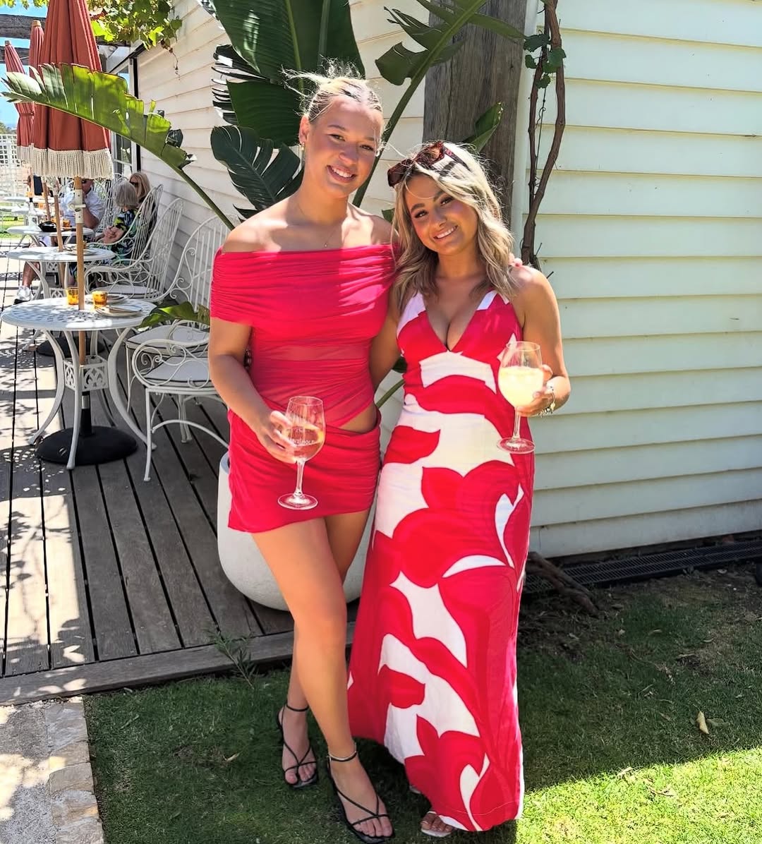 Zani Dress in Red