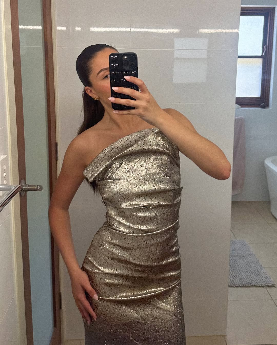 Tacoma Dress in Champagne