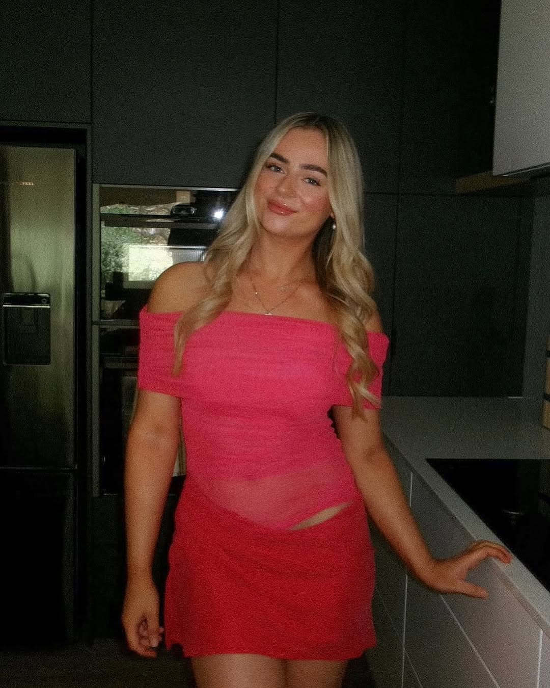 Nico Mini Dress In Red