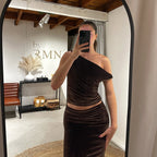 Bambi Set In Brown Velvet