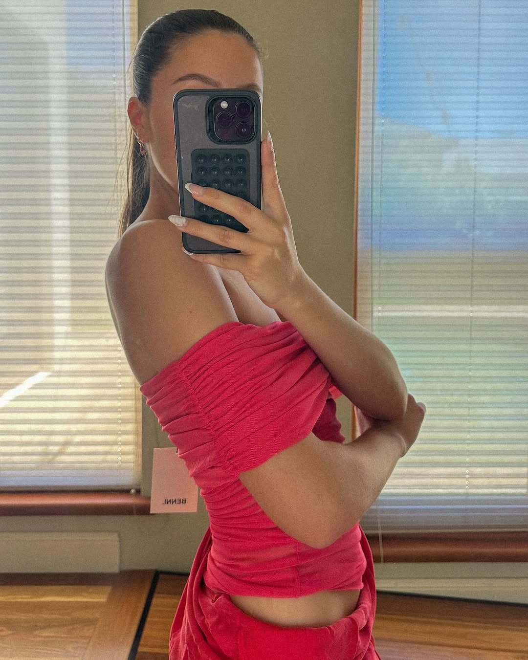 Nico Mini Dress In Red