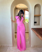 Sisal Dress in Pink