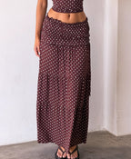 Denali Set In Brown Polka