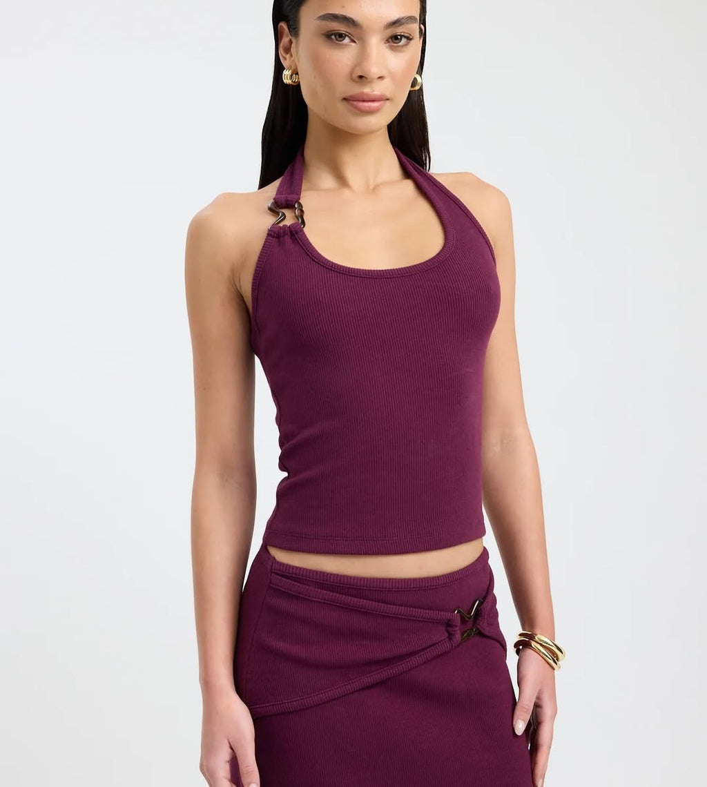 Casper Set In Plum