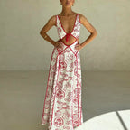 Eliska Dress In Red