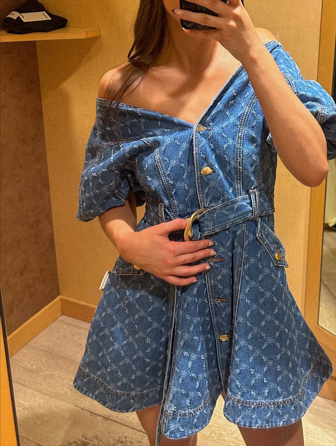 Denim Mini Dress