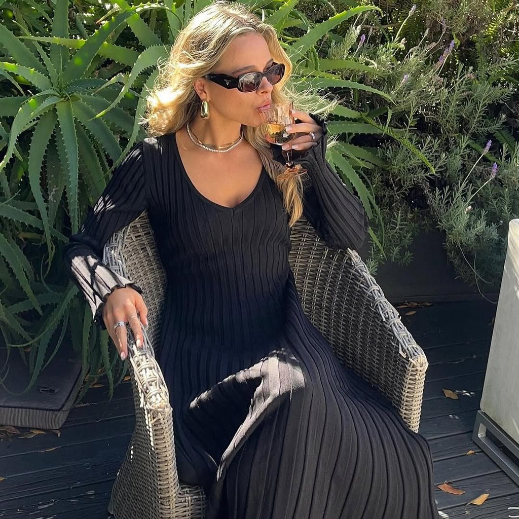 Reign Dress In Black