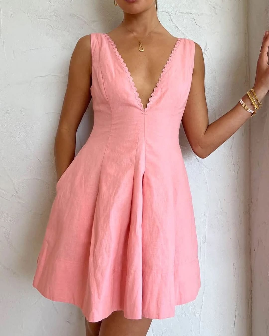 Wavy Mini In Pink
