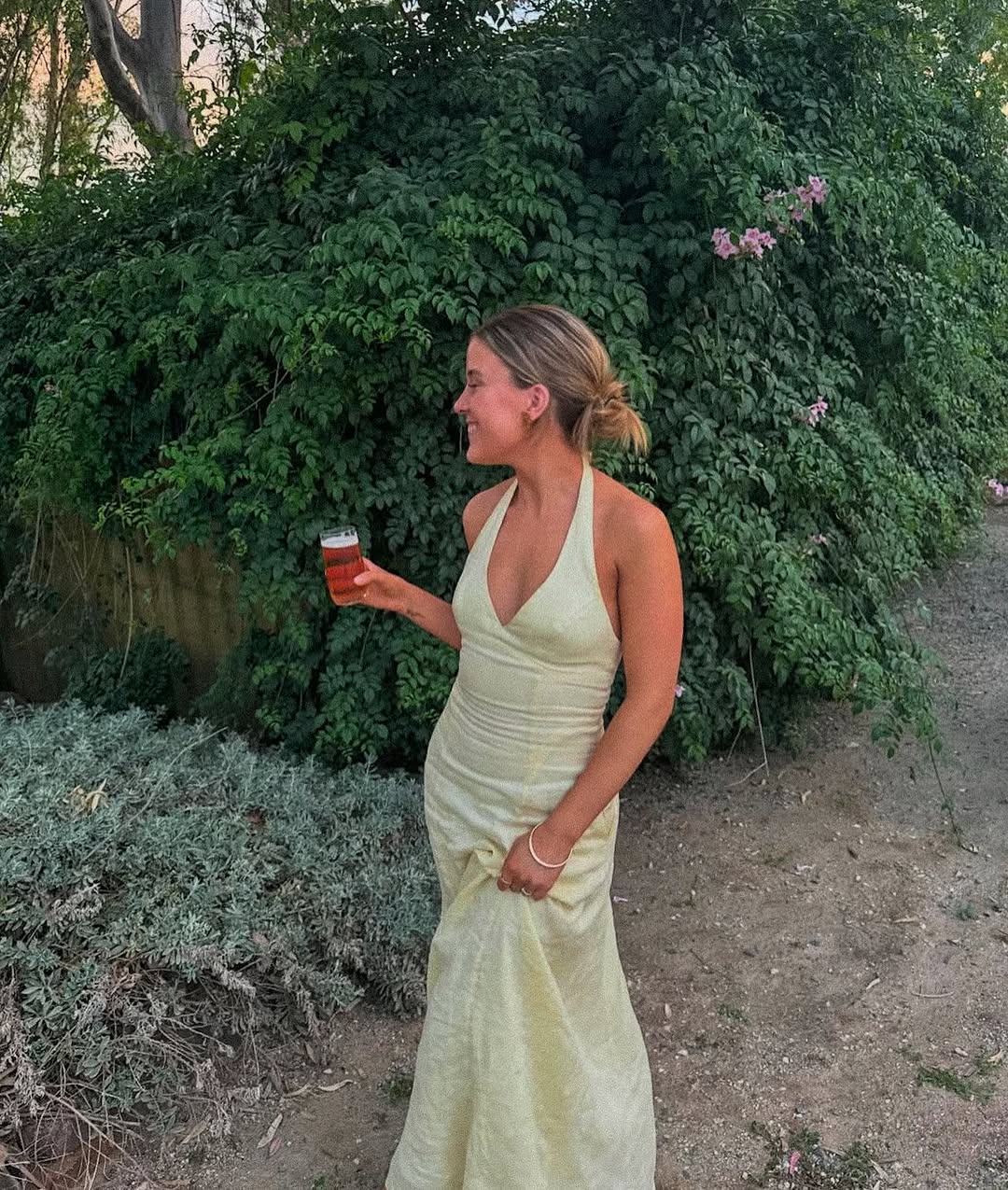 Tahiti Dress In Yellow