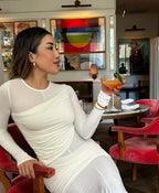 Kanani Dress in White