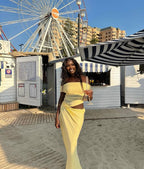 Nico Dress Yellow