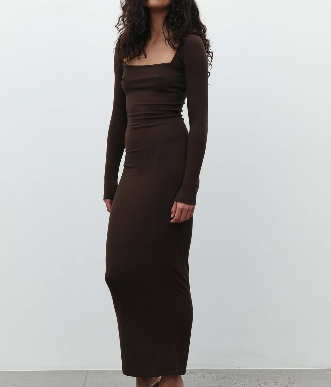 Nina Dress In Brown