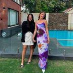 Indigo Blossom Dress