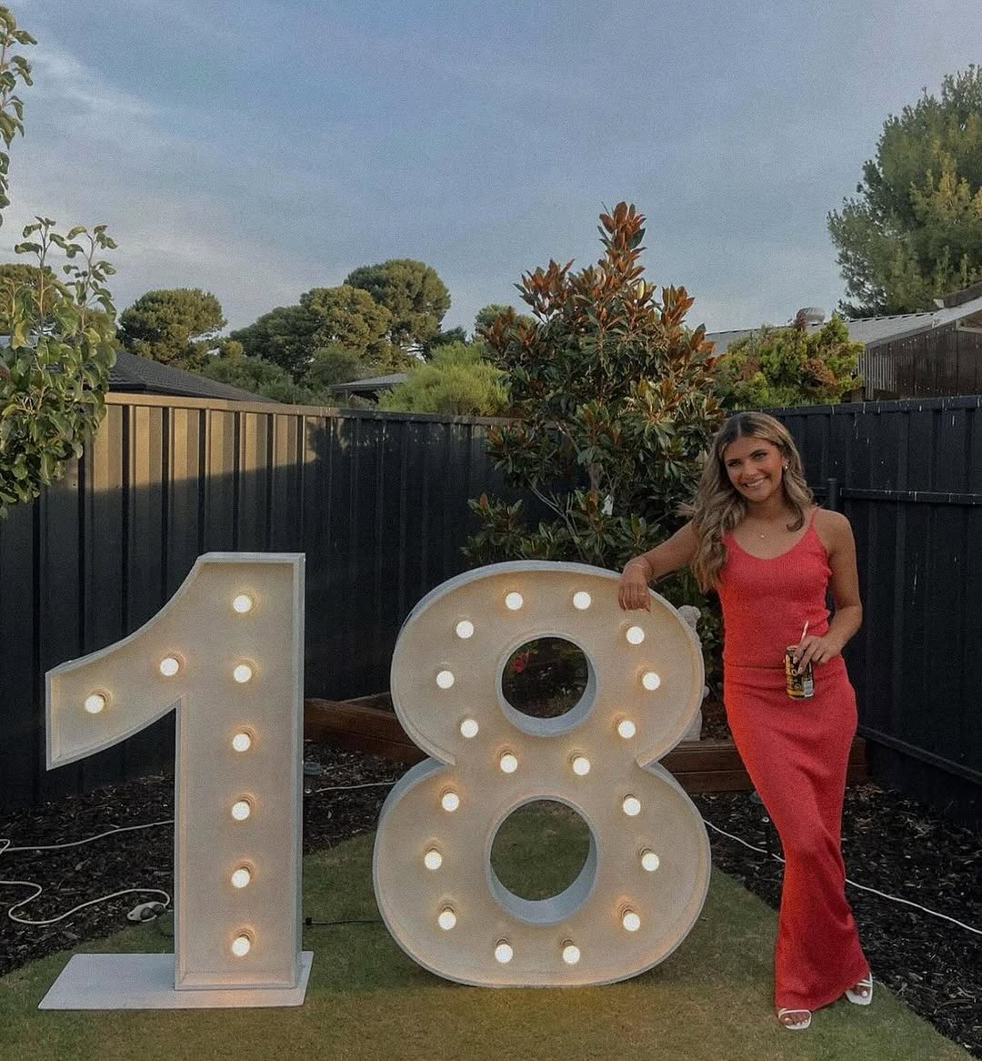 Sequin Set in Red