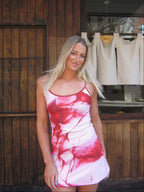 Blush Graphite Mini Dress