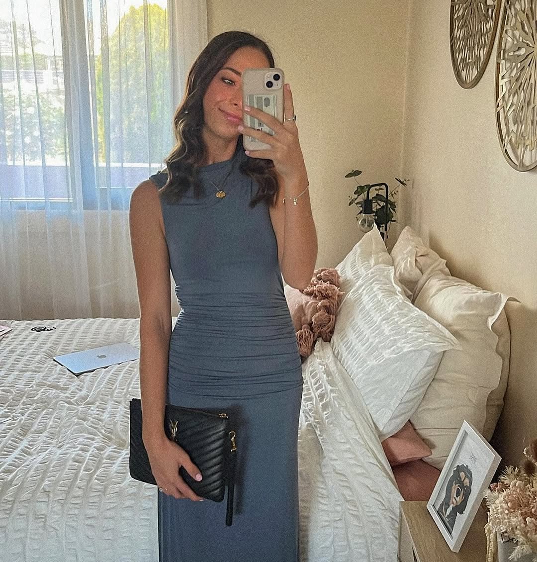 Alannah Dress in blue