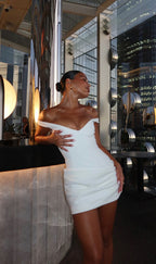 Avery Dress in Ivory