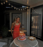 Sequin Set in Red