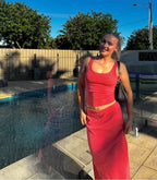 Singlet Set In Red