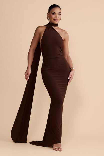 Constantina Dress In Brown
