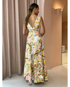 Wavy Maxi in Swirl Check