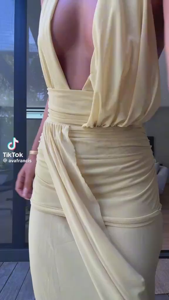 Cassis Dress